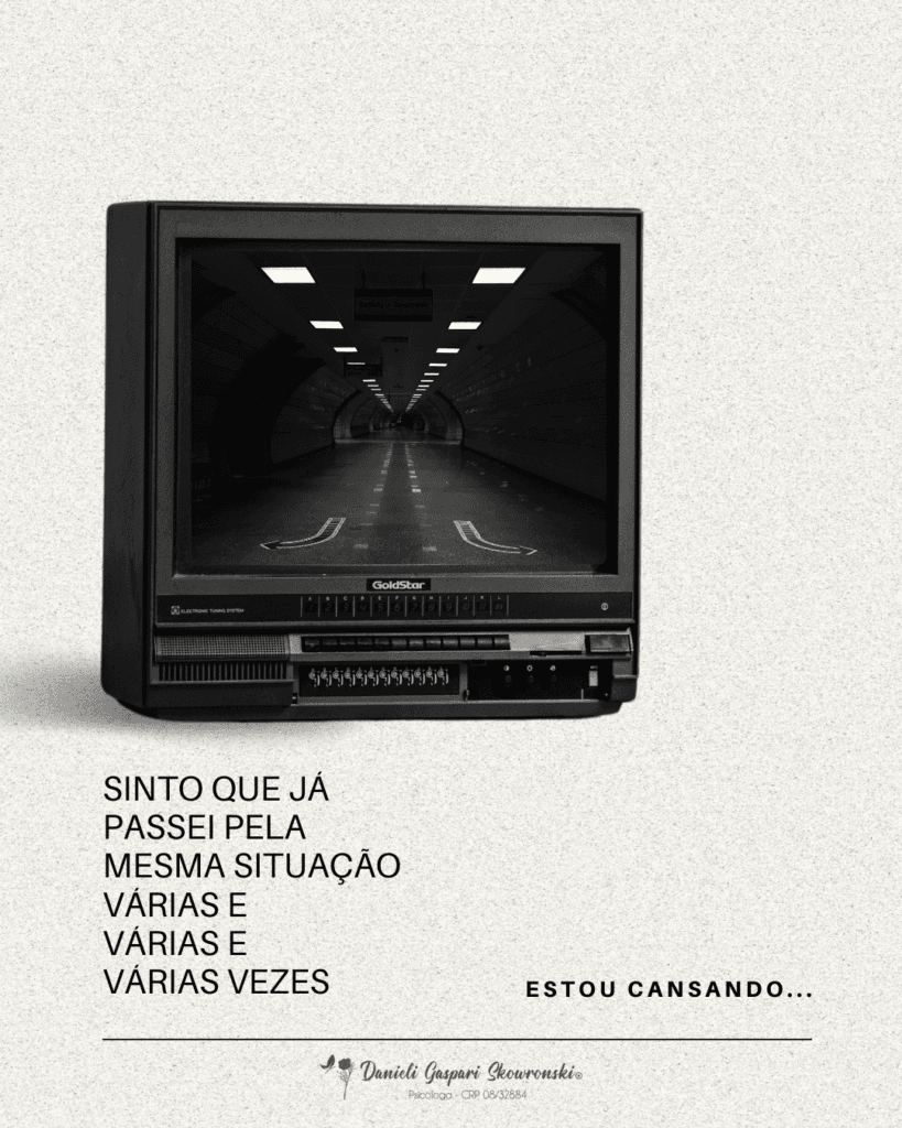 Sinto que já passei pela